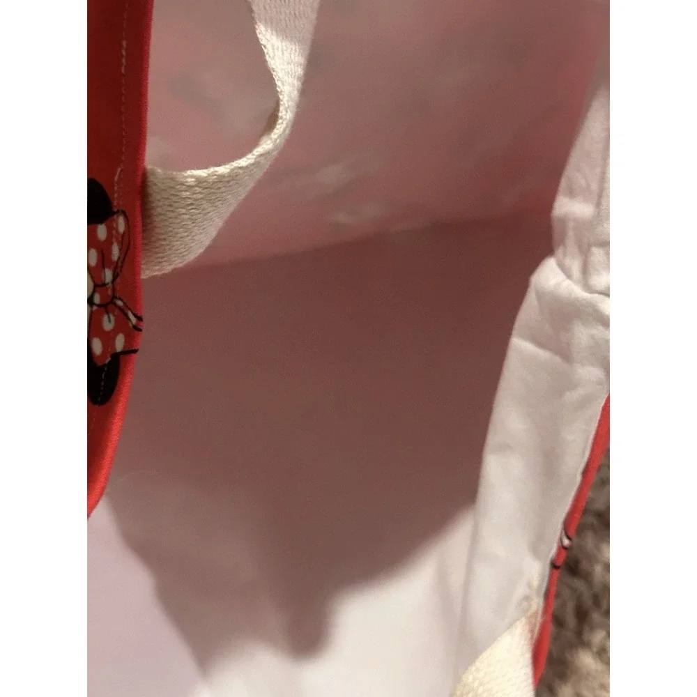 Disney Tote Bag Reusable Shopping Grocery Minnie Mouse‎ Lot Of 2